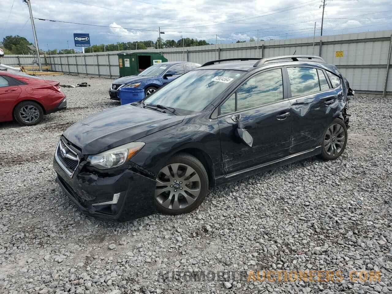 JF1GPAP6XG8256822 SUBARU IMPREZA 2016