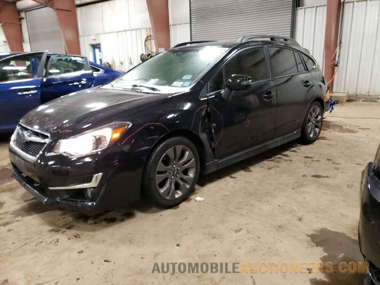 JF1GPAS6XG8345927 SUBARU IMPREZA 2016