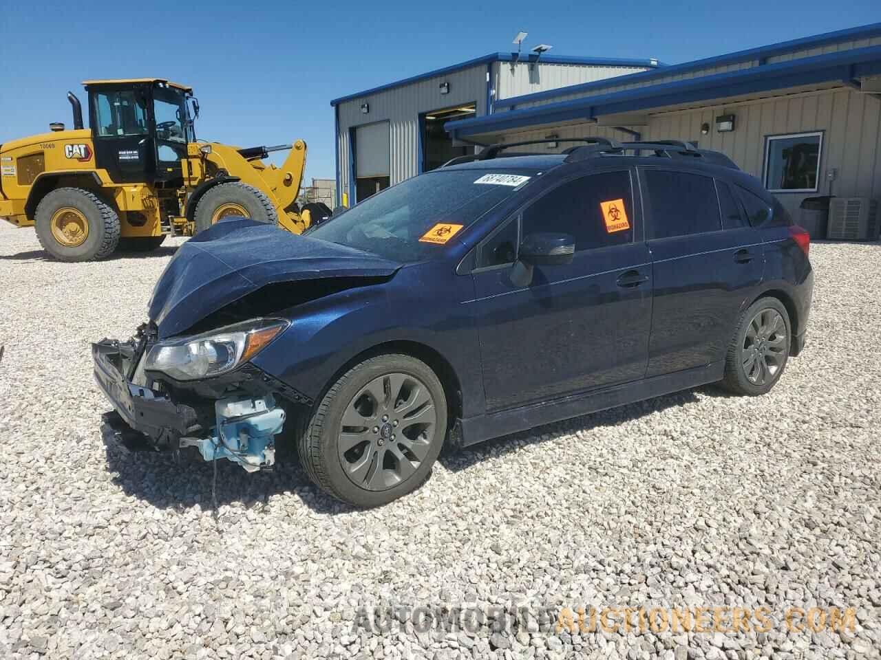 JF1GPAU60GH295648 SUBARU IMPREZA 2016