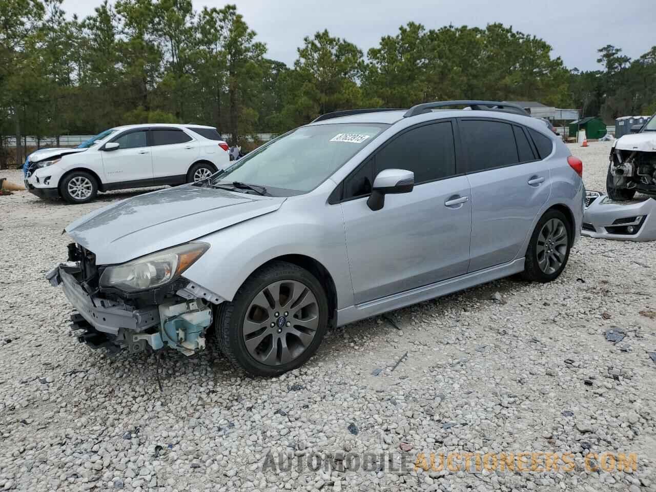 JF1GPAU64G8238322 SUBARU IMPREZA 2016