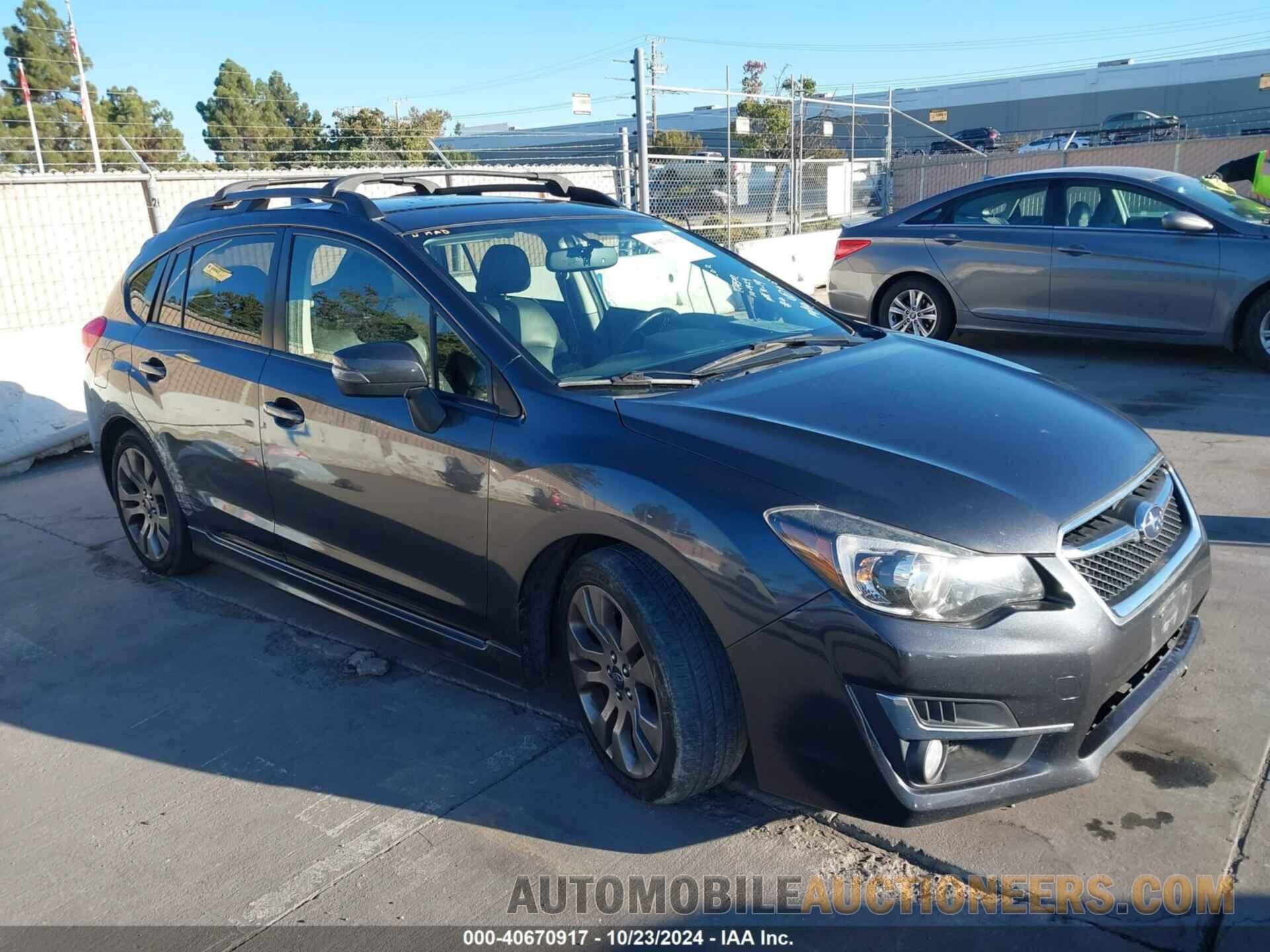 JF1GPAU64G8299136 SUBARU IMPREZA 2016