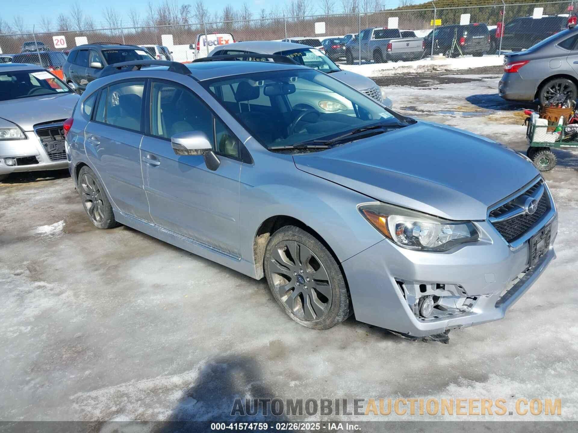 JF1GPAY68G8255103 SUBARU IMPREZA 2016