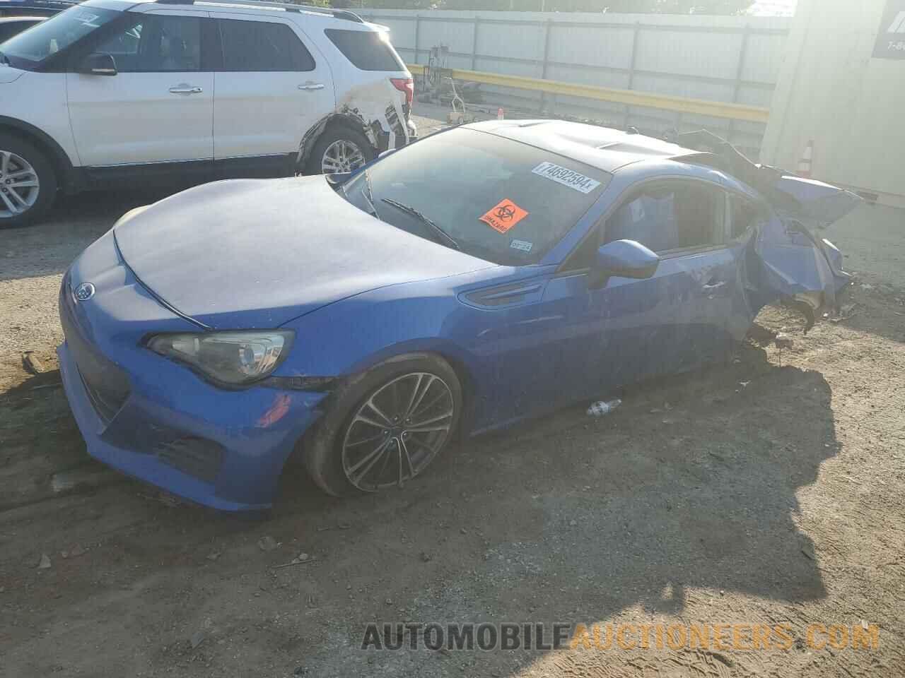 JF1ZCAB13D1608157 SUBARU BRZ 2013