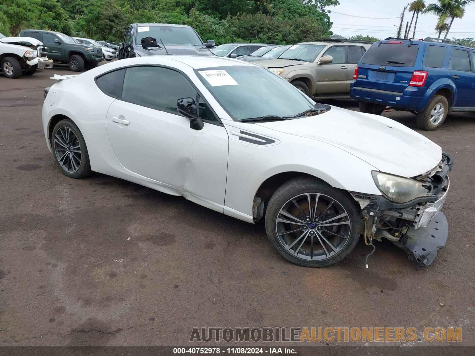 JF1ZCAB1XD1607085 SUBARU BRZ 2013