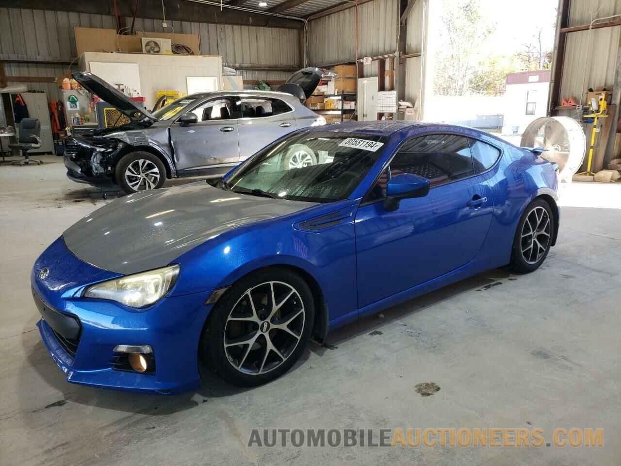 JF1ZCAC16D2601793 SUBARU BRZ 2013