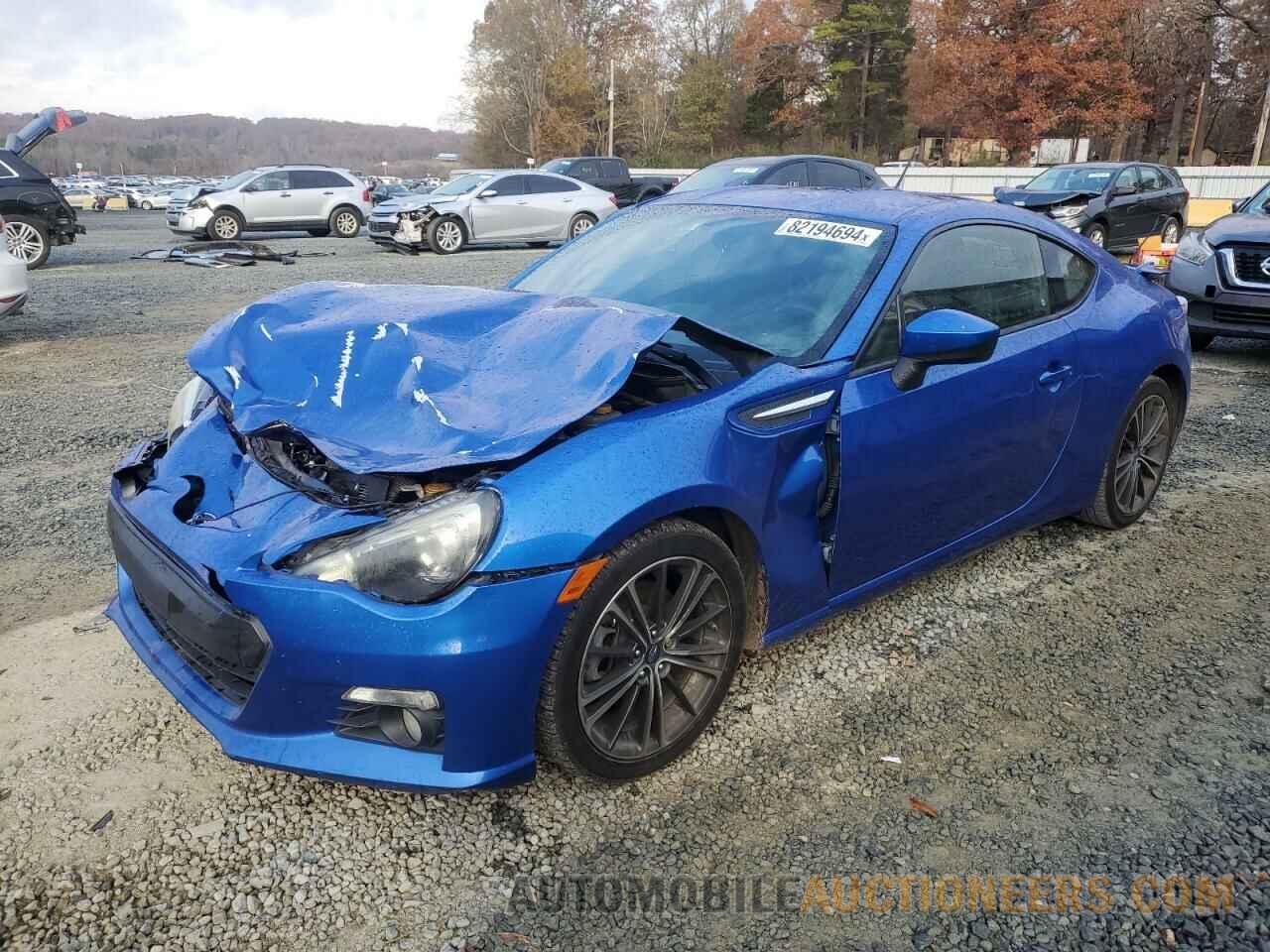 JF1ZCAC1XD1606307 SUBARU BRZ 2013