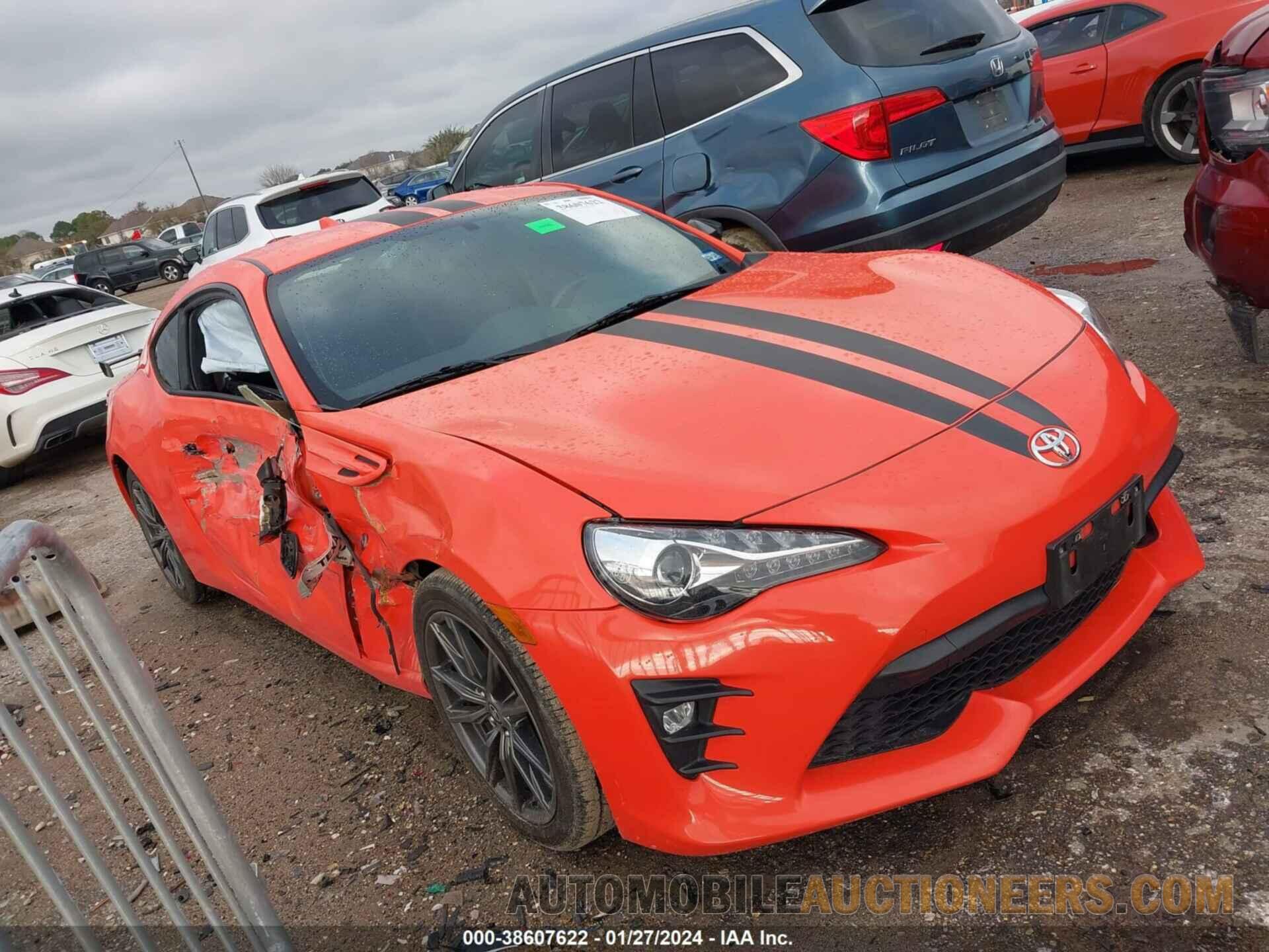 JF1ZNAA11H8707407 TOYOTA 86 2017