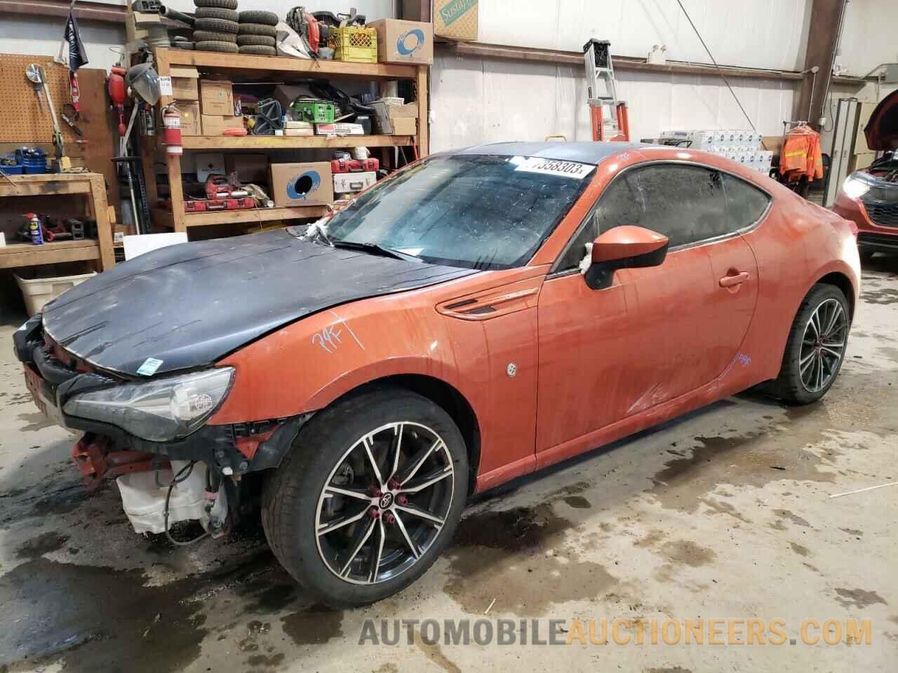 JF1ZNAA12H8709831 TOYOTA 86 2017