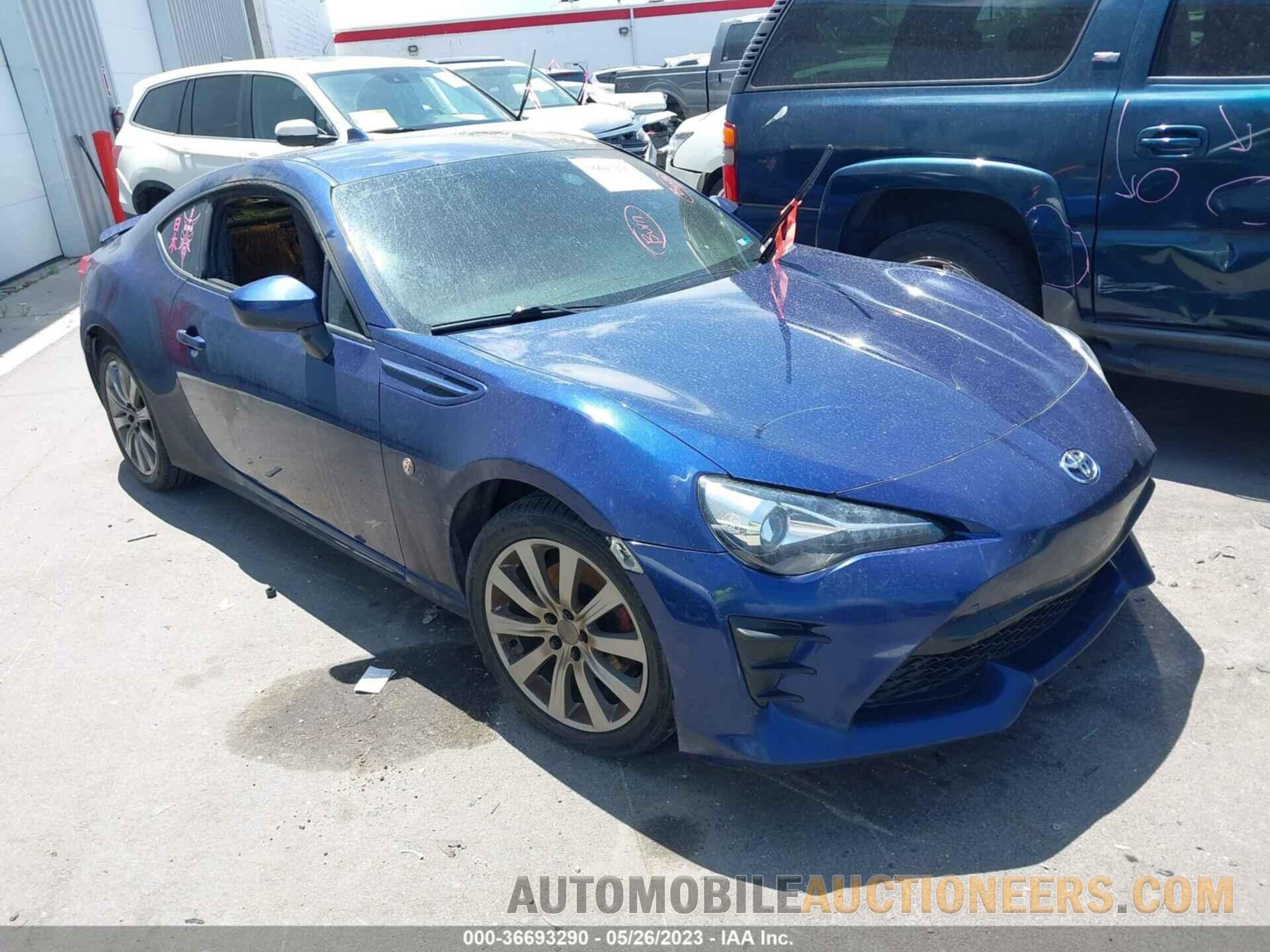 JF1ZNAA12H9704364 TOYOTA 86 2017