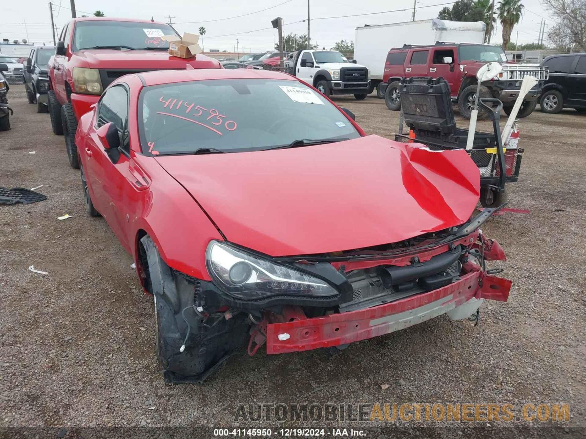 JF1ZNAA13J9700149 TOYOTA 86 2018