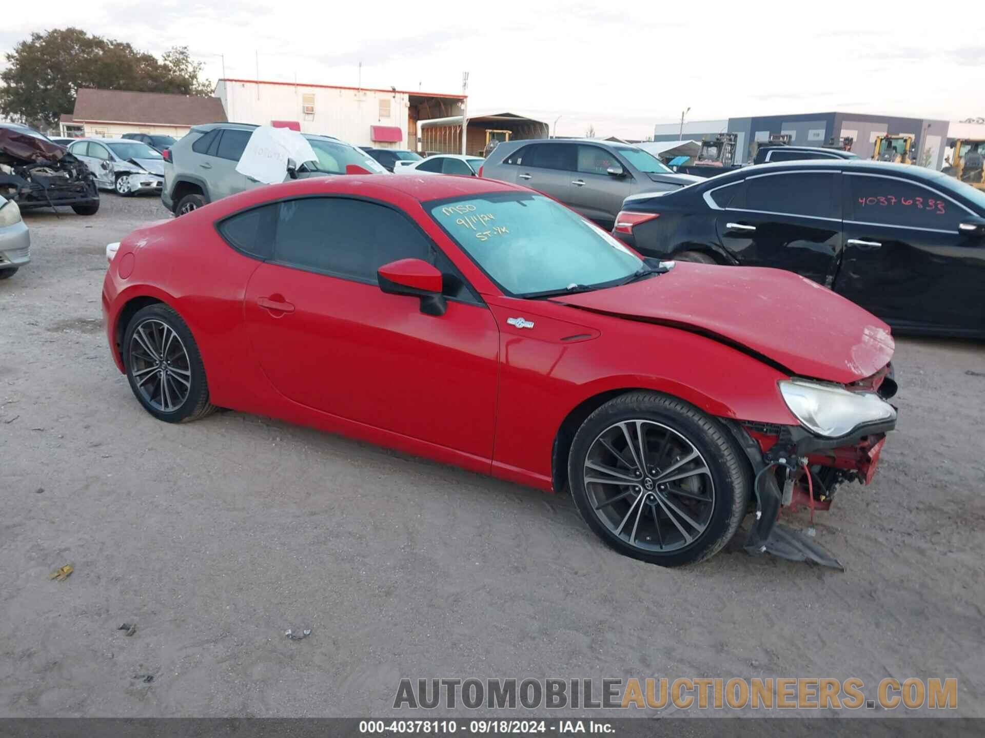 JF1ZNAA14F8700478 TOYOTA SCION FR-S 2015