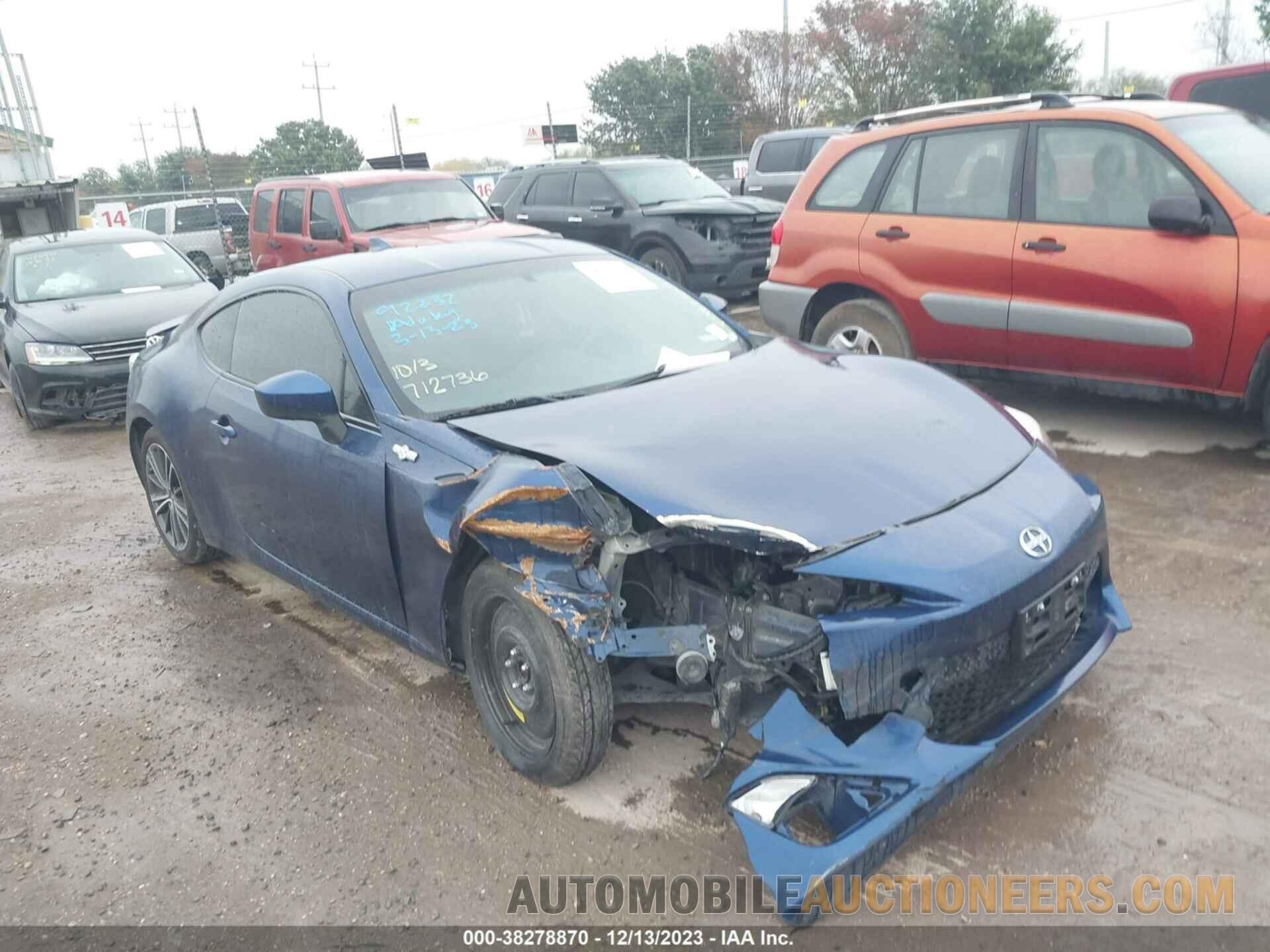 JF1ZNAA15F8712736 TOYOTA SCION FR-S 2015