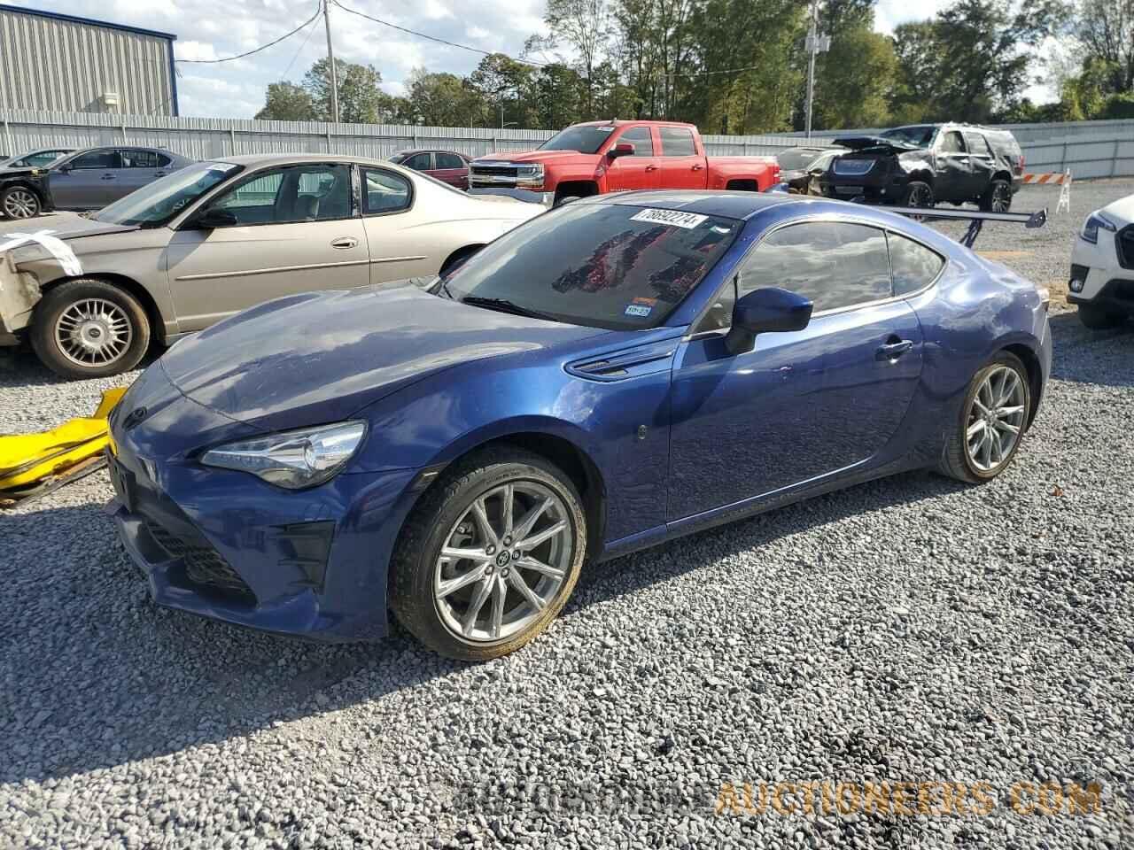 JF1ZNAA16H8701974 TOYOTA 86 2017