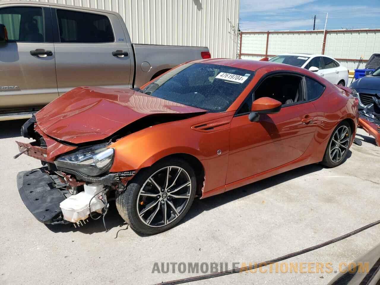 JF1ZNAA16H8704406 TOYOTA 86 2017