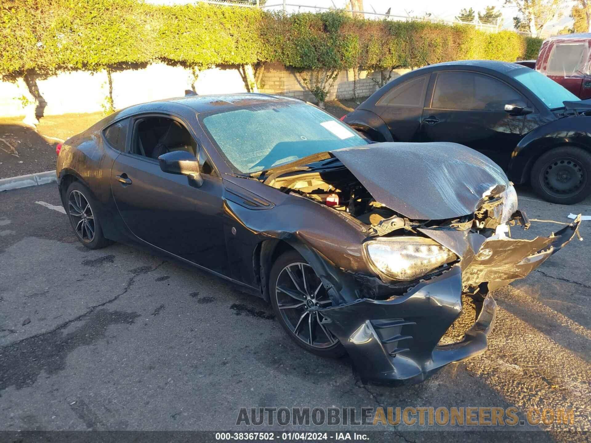 JF1ZNAA17H8703037 TOYOTA 86 2017