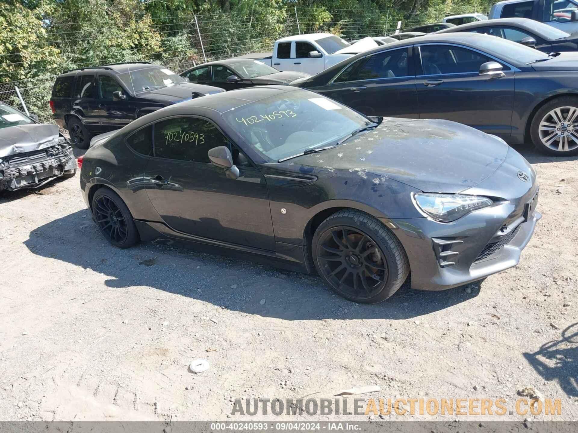 JF1ZNAA19H8710510 TOYOTA 86 2017