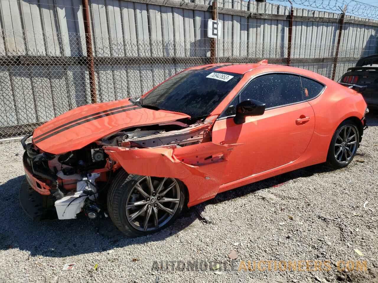 JF1ZNAA1XH8708703 TOYOTA 86 2017