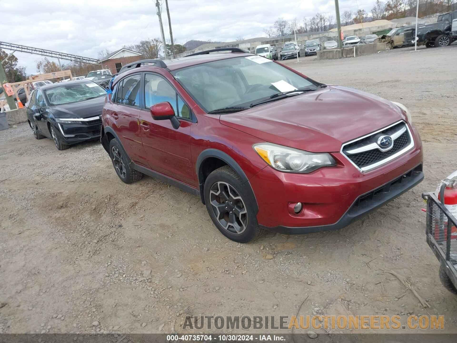 JF2GPAKC3E8270891 SUBARU XV CROSSTREK 2014