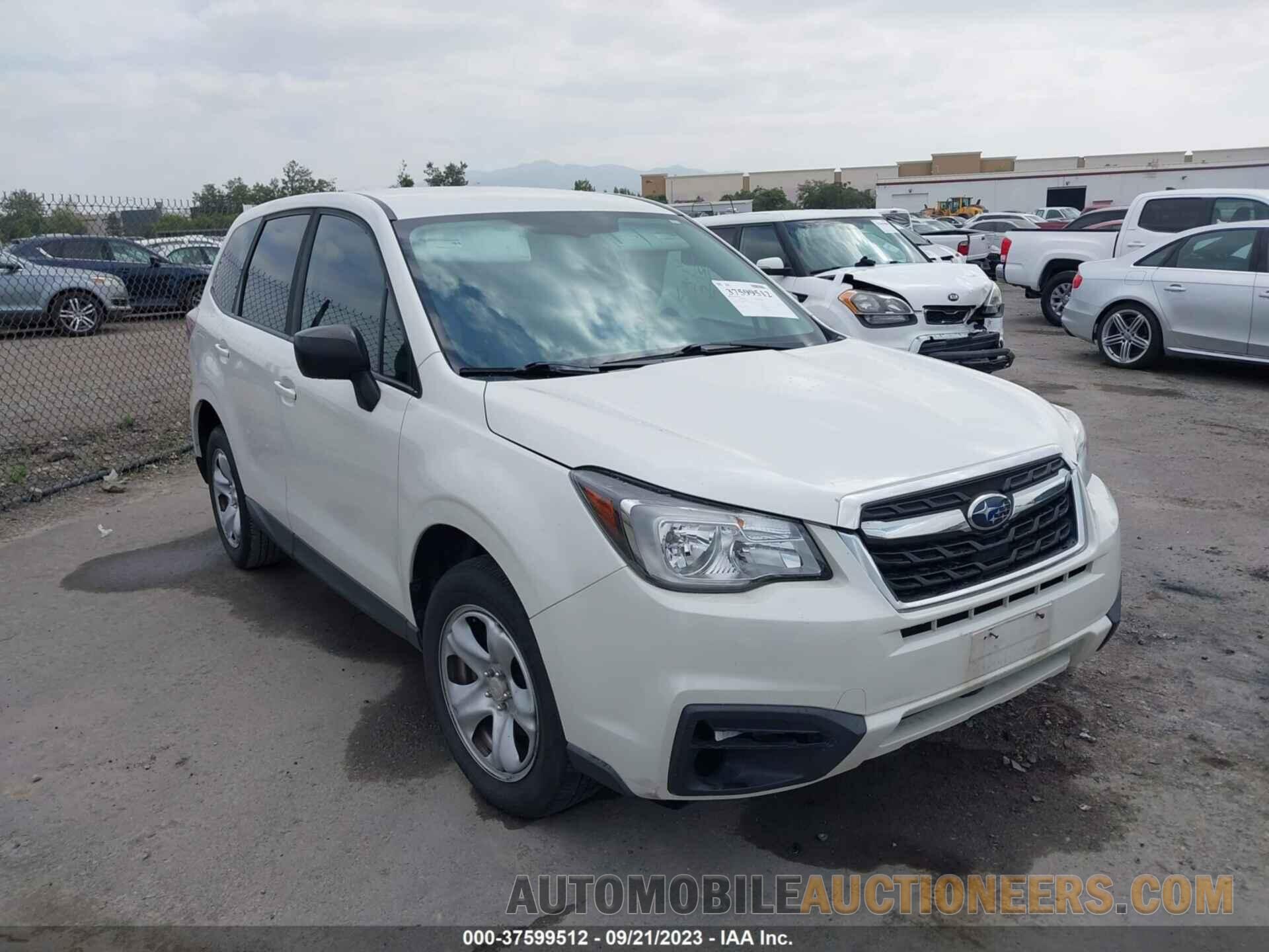 JF2SJAAC1JH586068 SUBARU FORESTER 2018