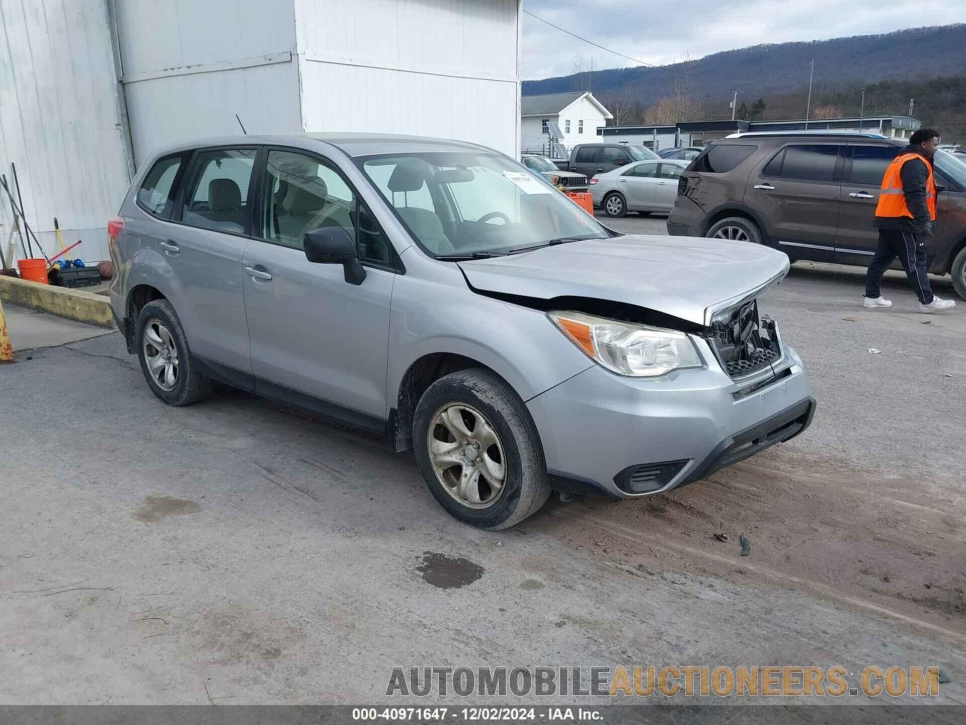 JF2SJAAC3EG411509 SUBARU FORESTER 2014