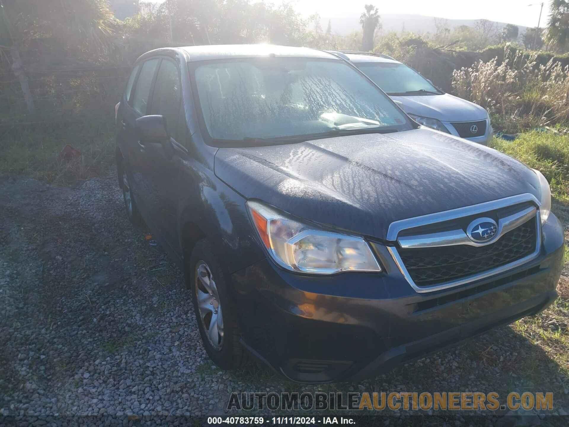 JF2SJAAC3EH444553 SUBARU FORESTER 2014