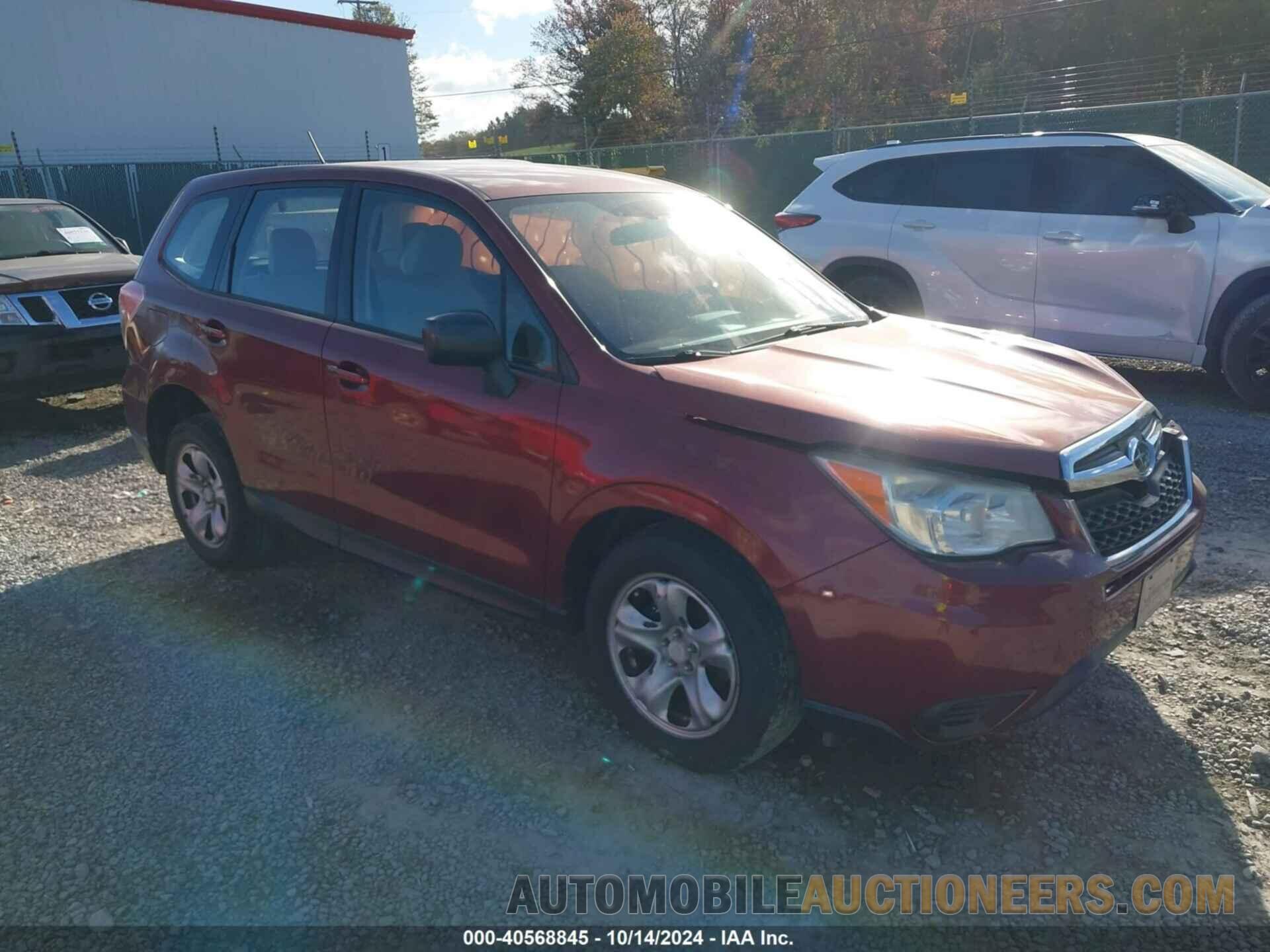 JF2SJAAC4EH468148 SUBARU FORESTER 2014