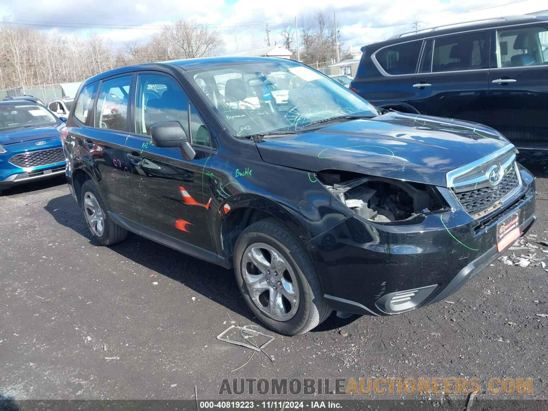 JF2SJAAC5GH446601 SUBARU FORESTER 2016