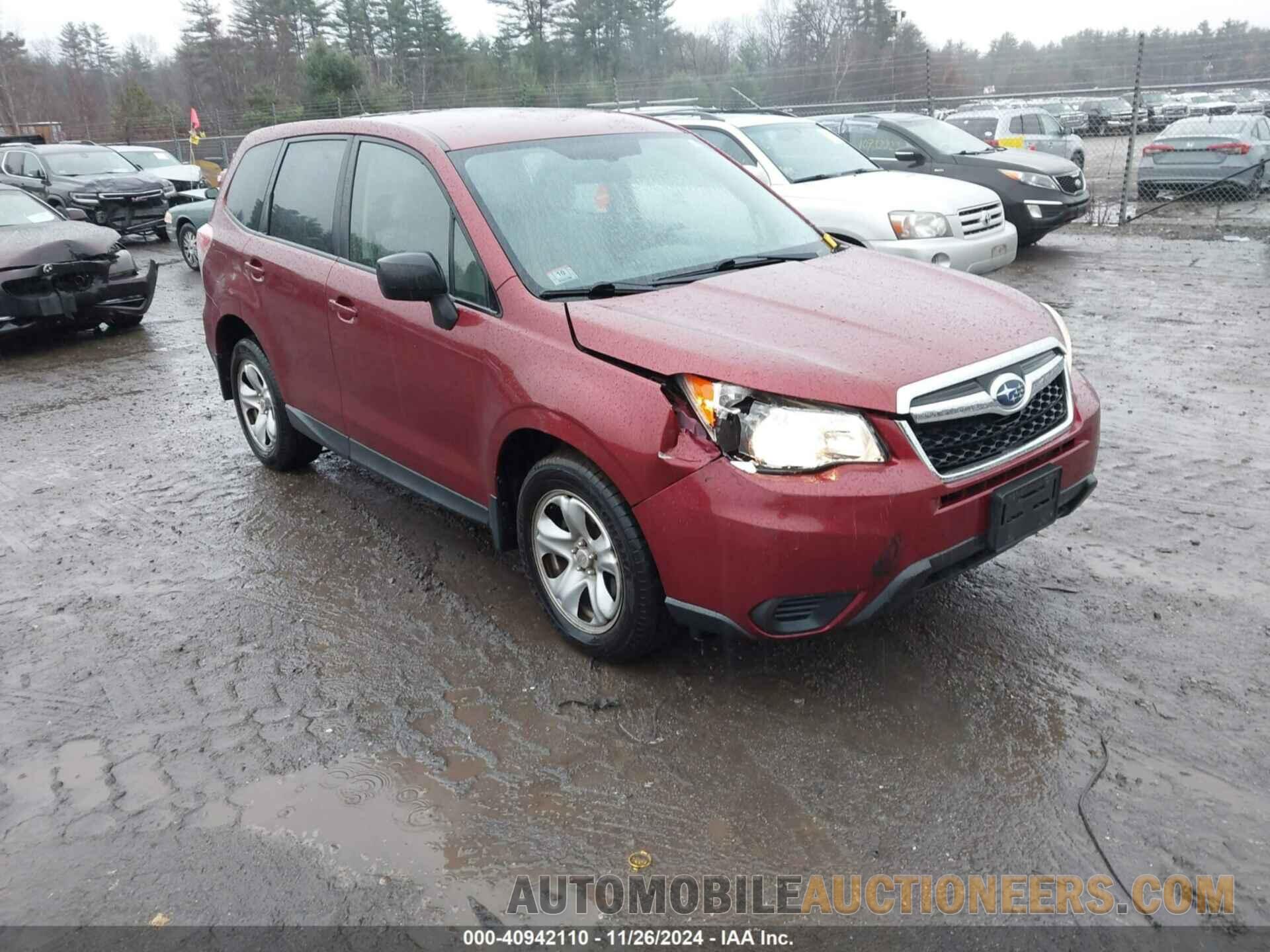 JF2SJAAC8EH474101 SUBARU FORESTER 2014