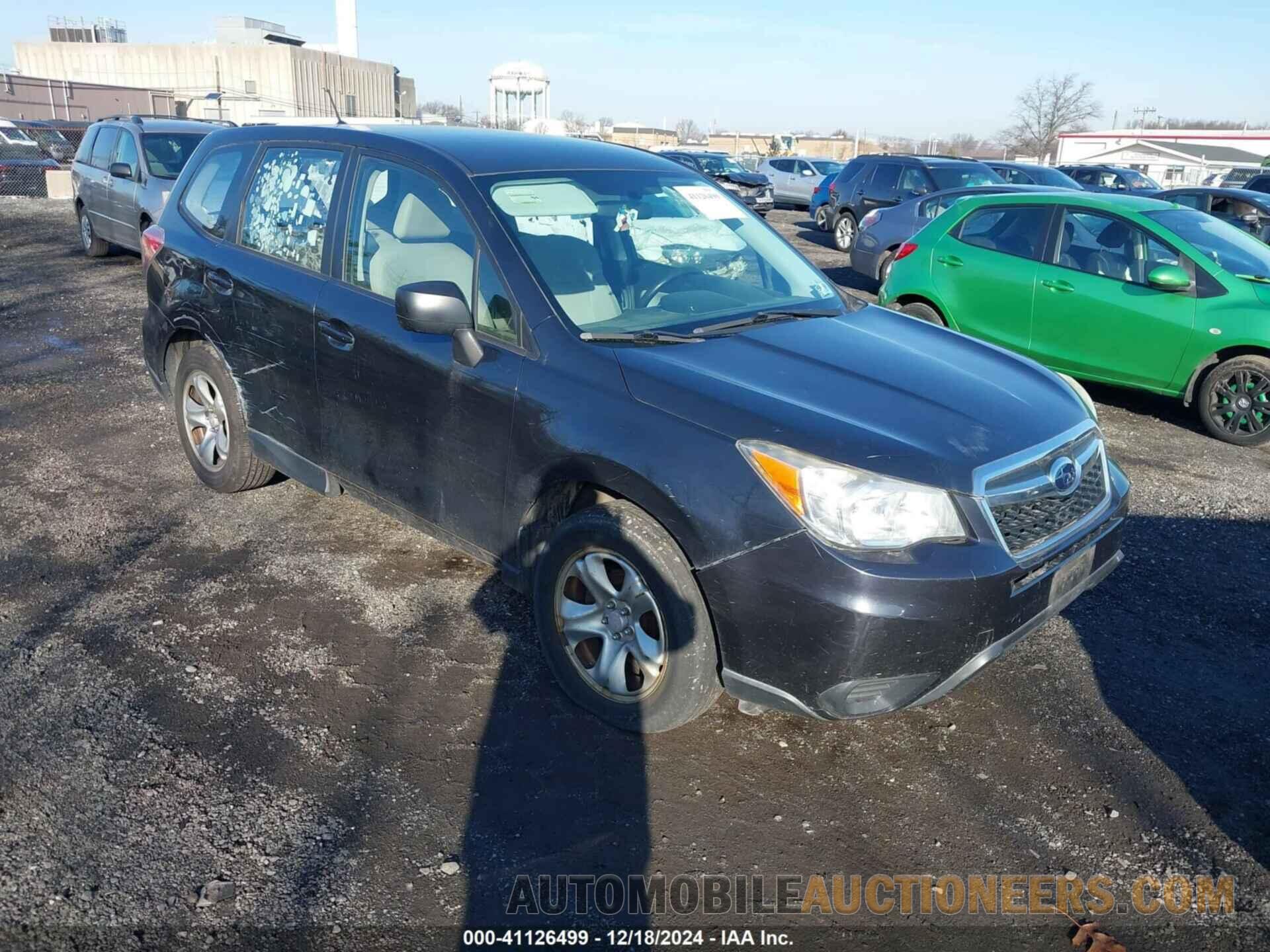 JF2SJAAC9EG411742 SUBARU FORESTER 2014