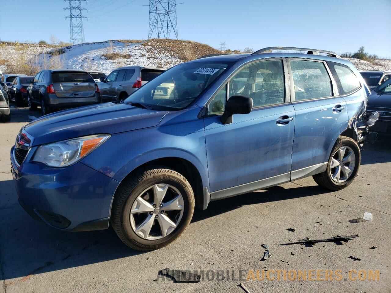 JF2SJABC1GH520899 SUBARU FORESTER 2016