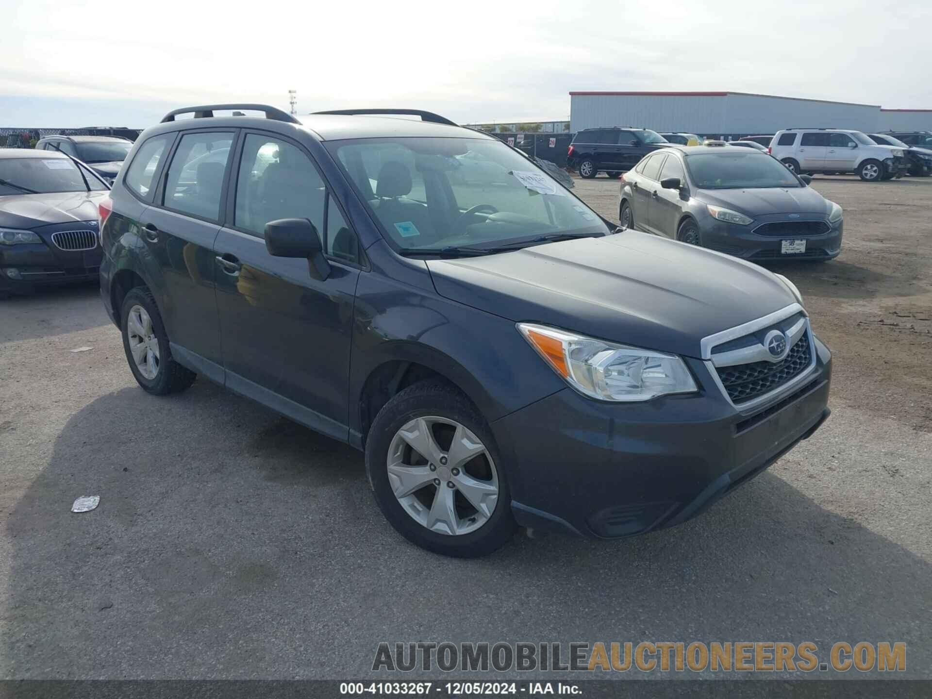 JF2SJABC4GH420957 SUBARU FORESTER 2016