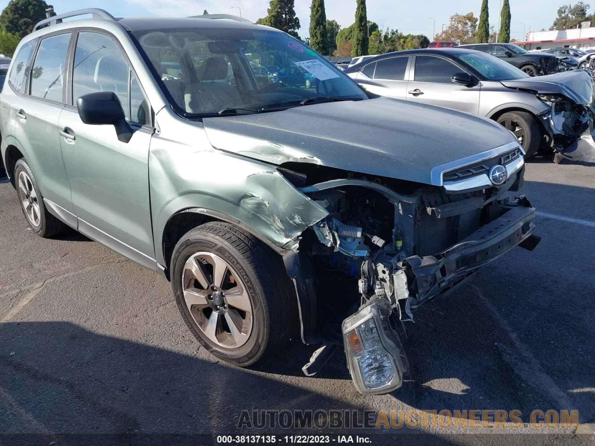 JF2SJABC6JH435449 SUBARU FORESTER 2018