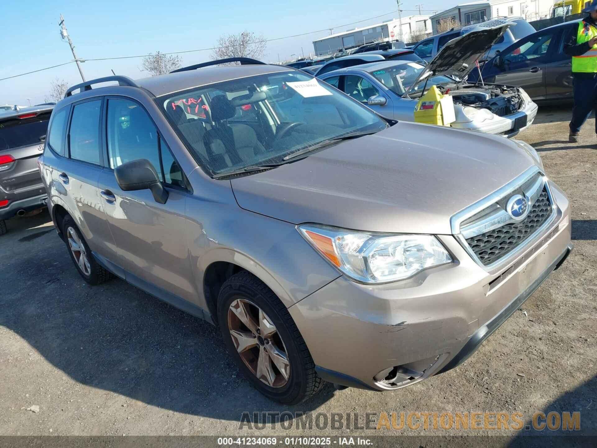 JF2SJABC9FH811617 SUBARU FORESTER 2015