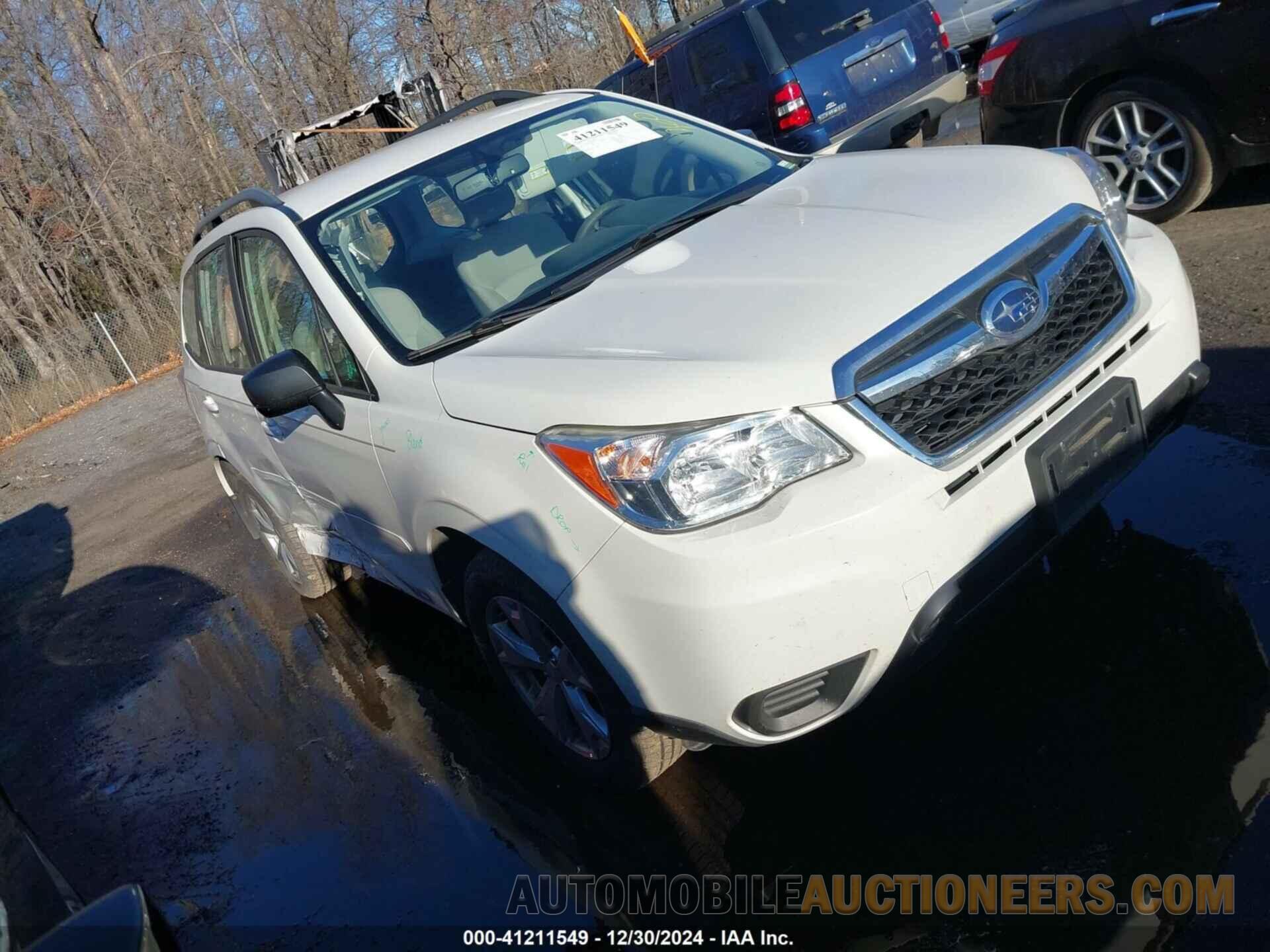 JF2SJABCXGH500537 SUBARU FORESTER 2016