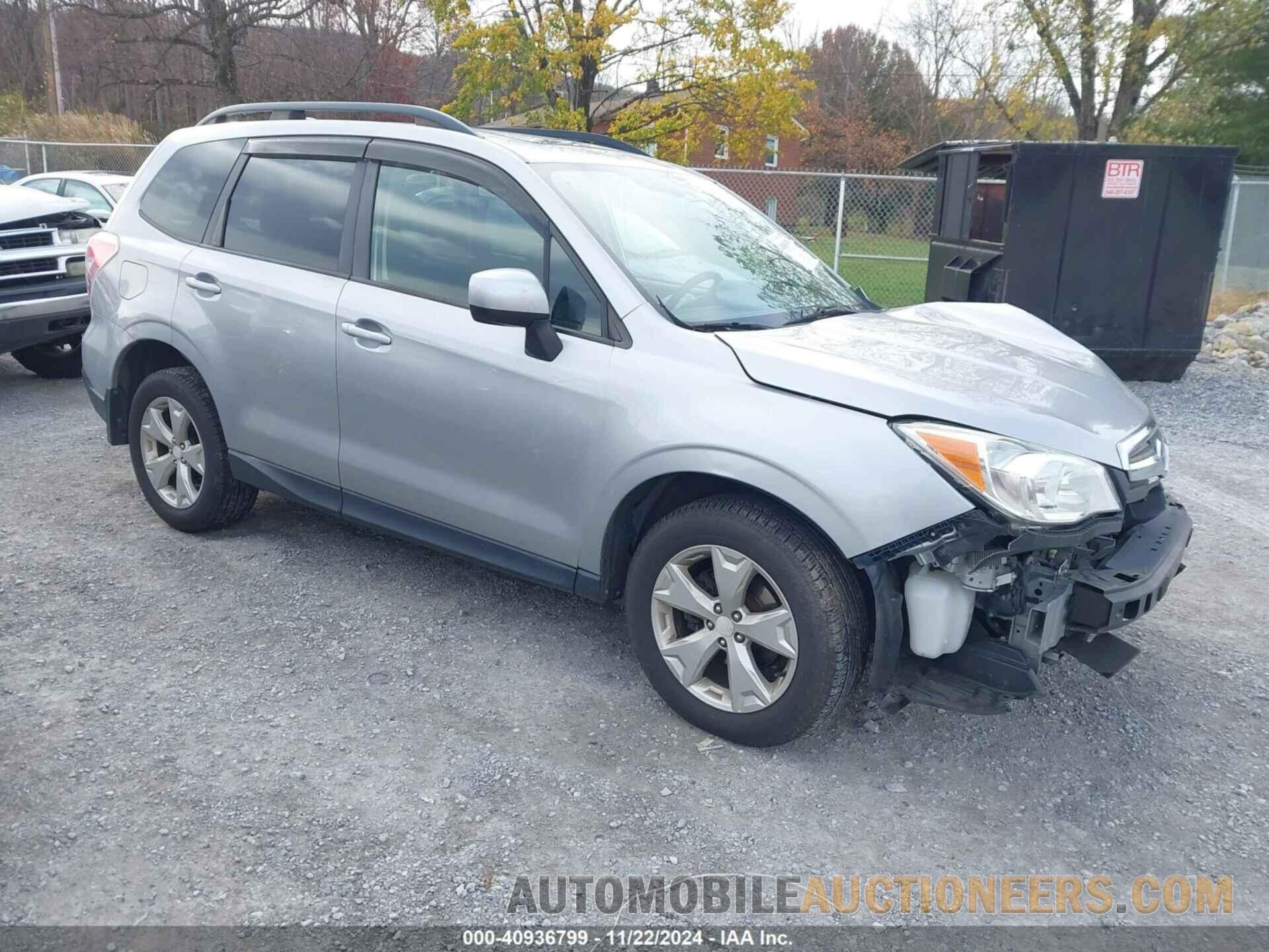 JF2SJADC5GH482820 SUBARU FORESTER 2016