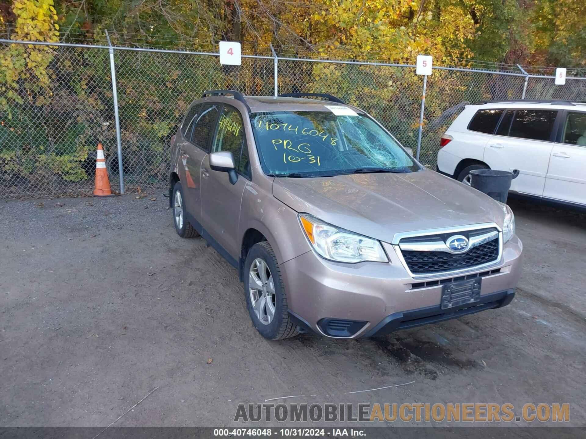 JF2SJADC8GH489227 SUBARU FORESTER 2016