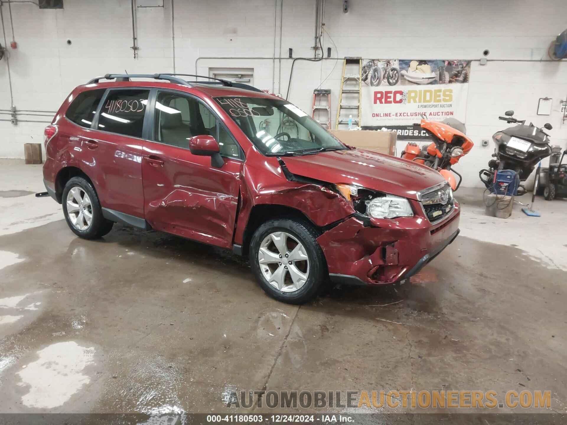 JF2SJAEC3EH451299 SUBARU FORESTER 2014