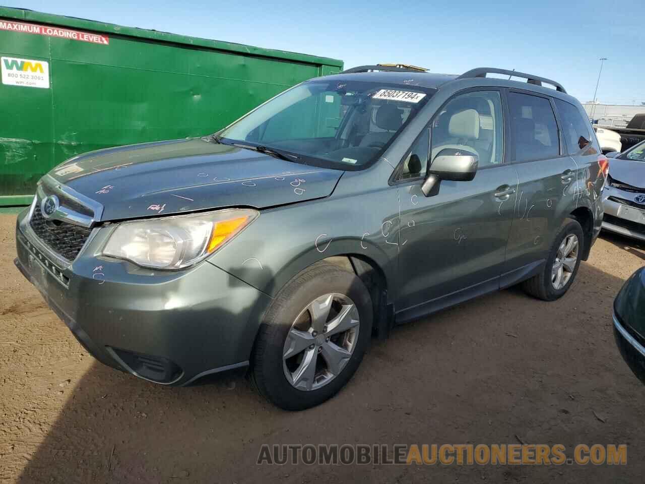 JF2SJAEC3EH456597 SUBARU FORESTER 2014