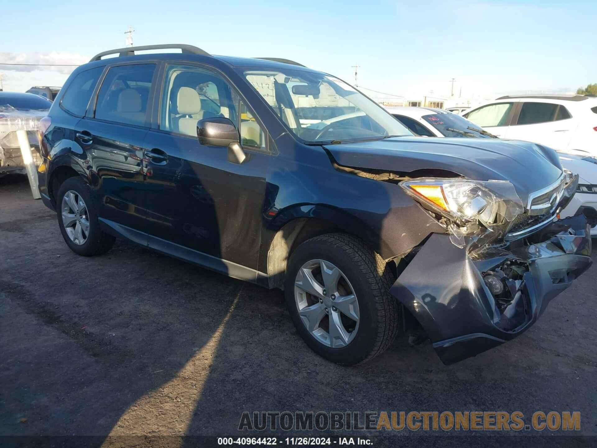 JF2SJAFC3GH499564 SUBARU FORESTER 2016