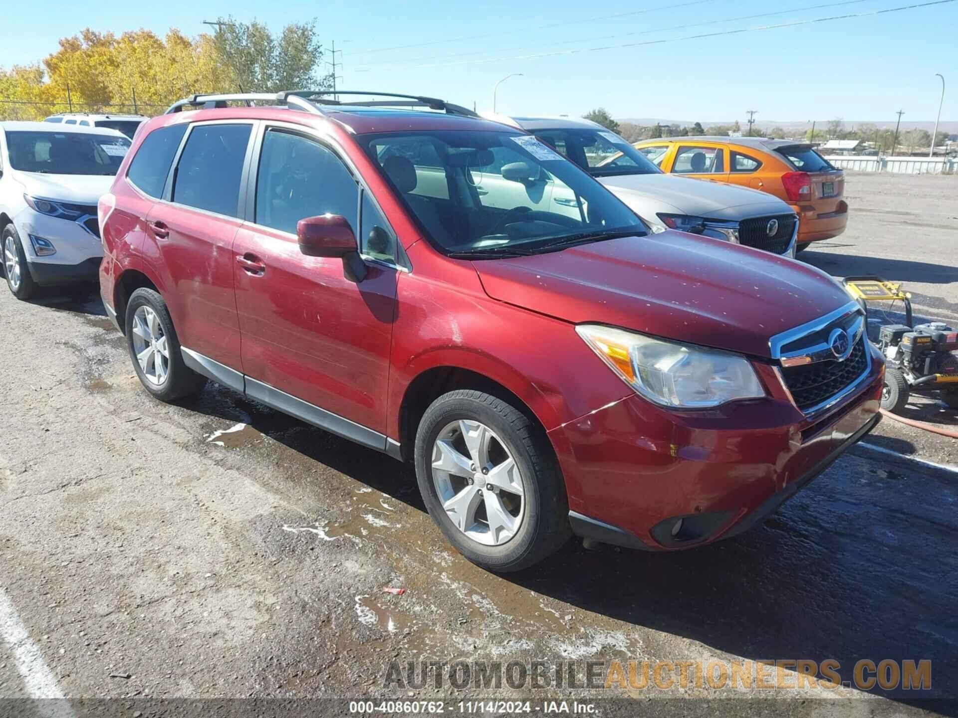 JF2SJAHC1EH526884 SUBARU FORESTER 2014