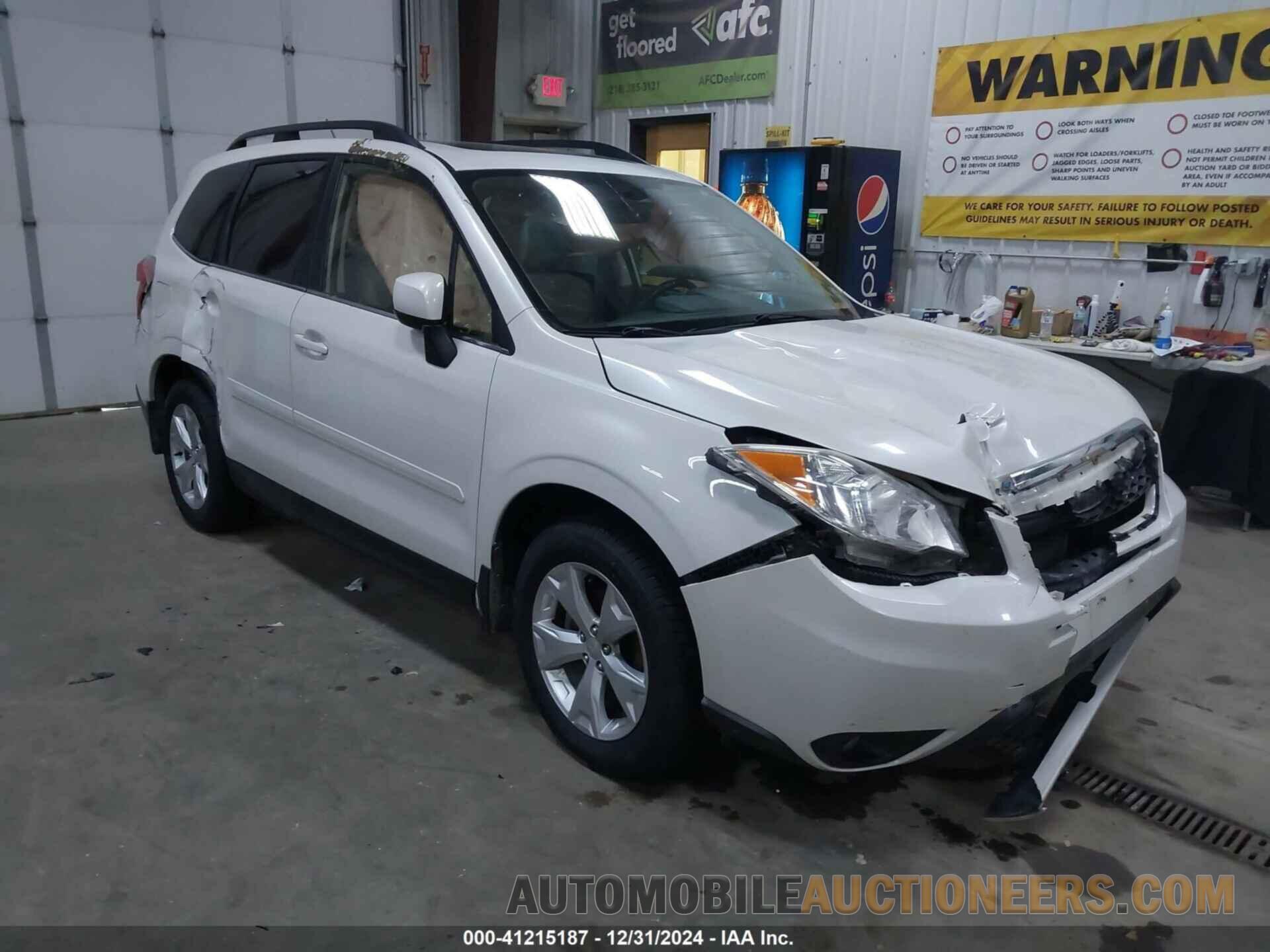 JF2SJAHC4EH418145 SUBARU FORESTER 2014