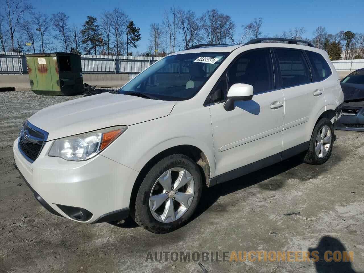 JF2SJAHCXFH415526 SUBARU FORESTER 2015