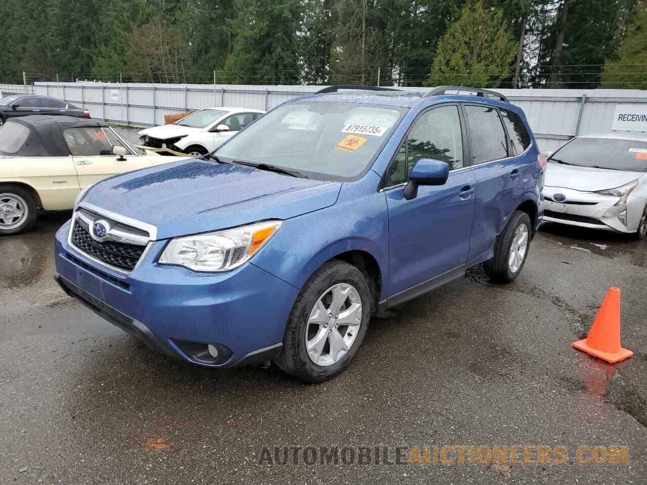 JF2SJAHCXFH841765 SUBARU FORESTER 2015