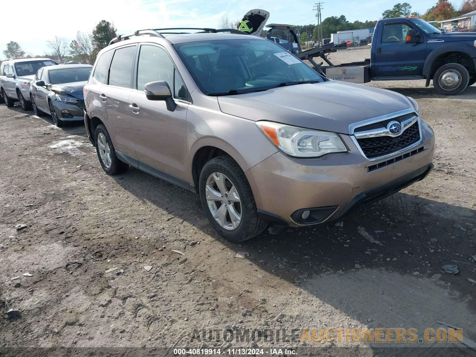 JF2SJAPC3EH477365 SUBARU FORESTER 2014