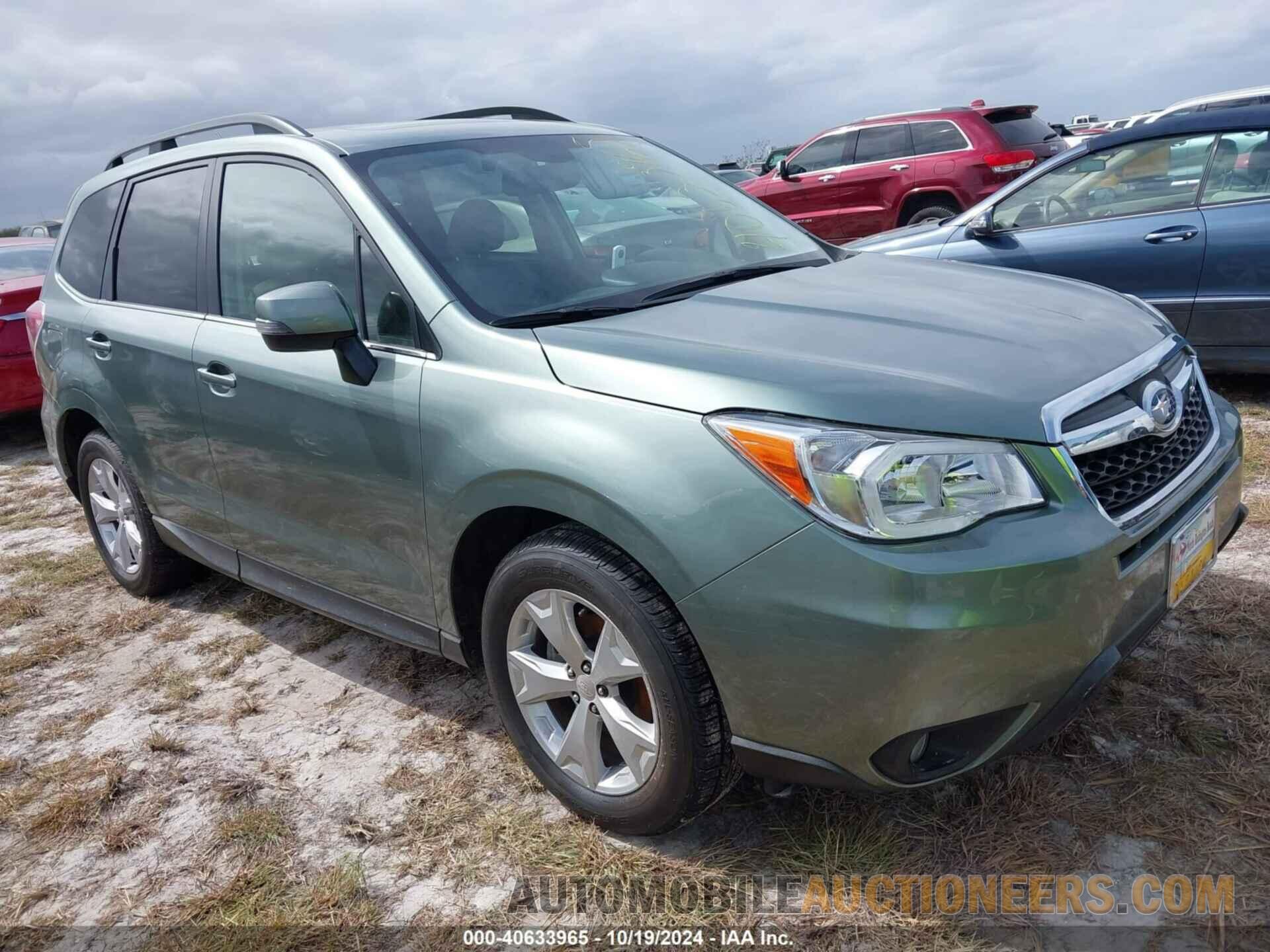 JF2SJAPC8EH553288 SUBARU FORESTER 2014