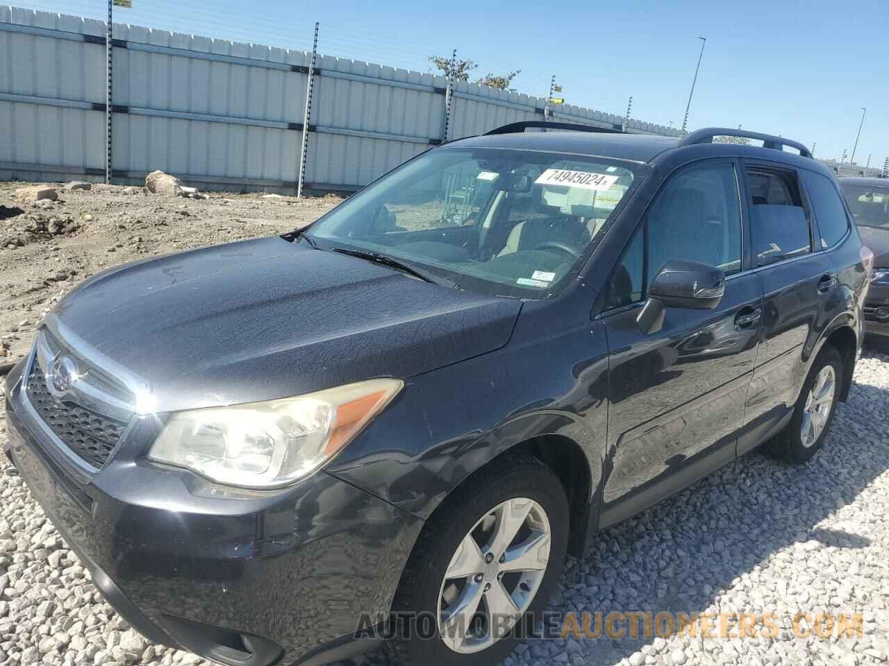 JF2SJAPC9EH429191 SUBARU FORESTER 2014