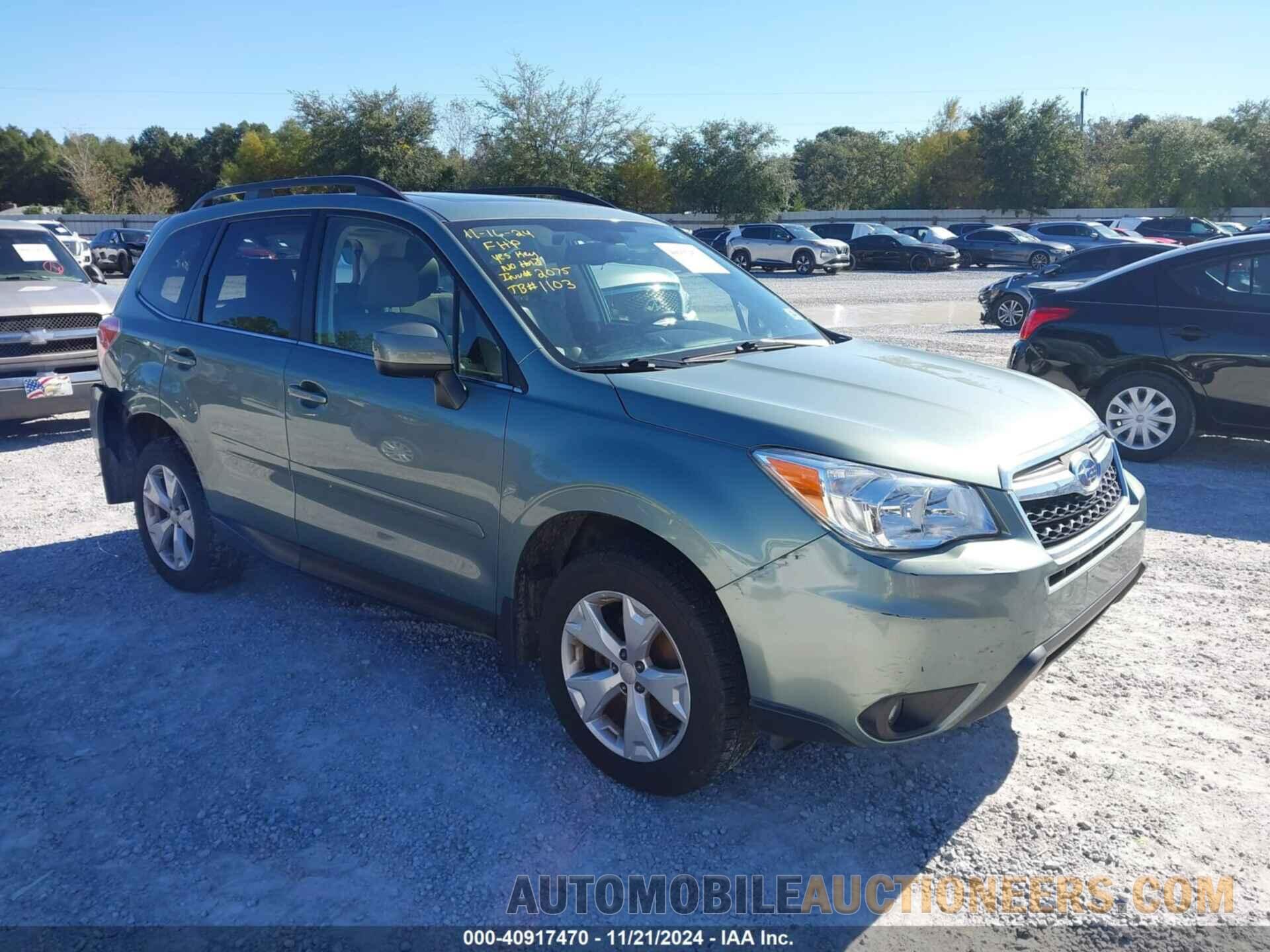 JF2SJARC8GH557597 SUBARU FORESTER 2016