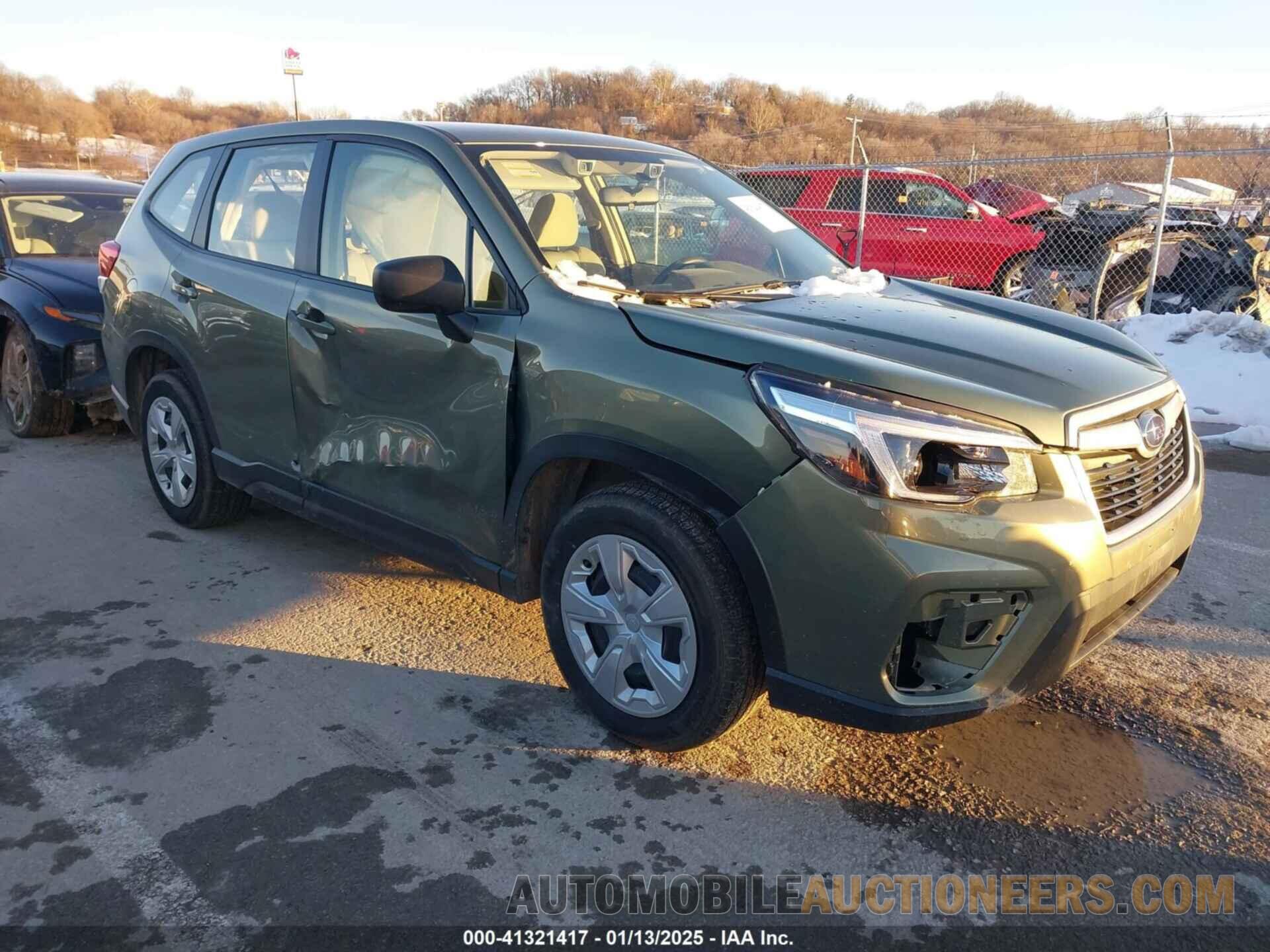 JF2SKAAC1MH550186 SUBARU FORESTER 2021