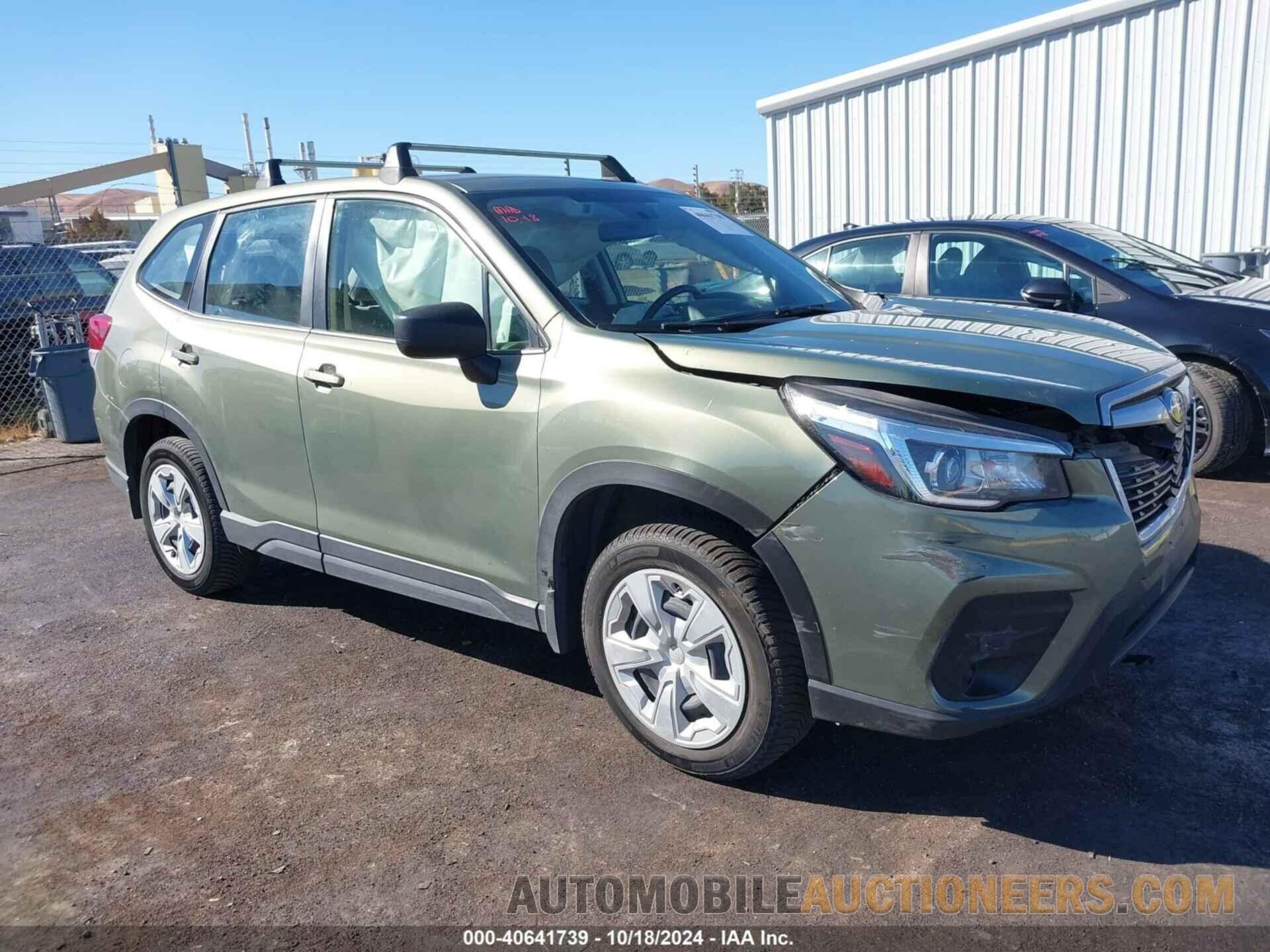 JF2SKAAC3KH523147 SUBARU FORESTER 2019