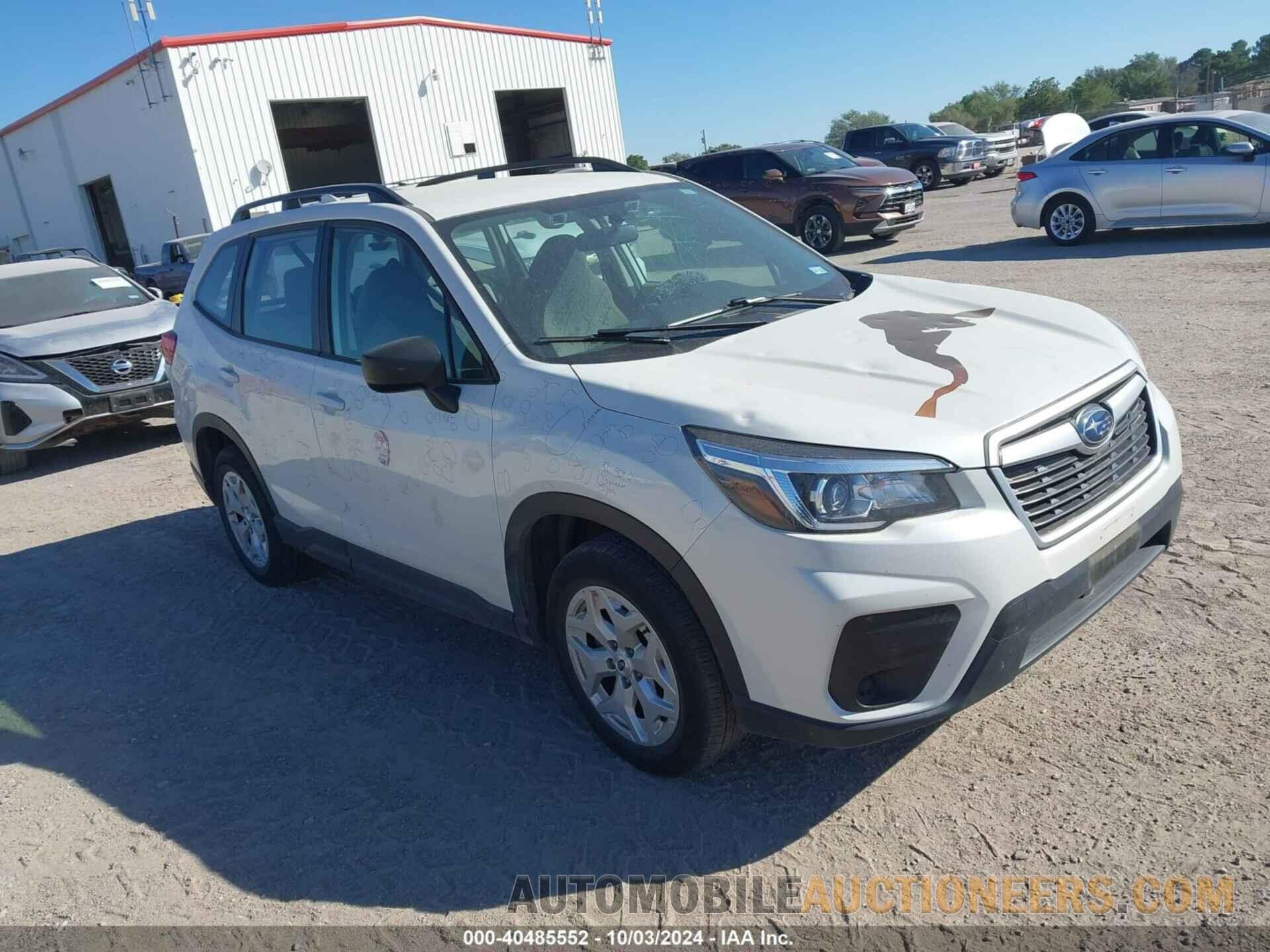 JF2SKACC7KH475813 SUBARU FORESTER 2019